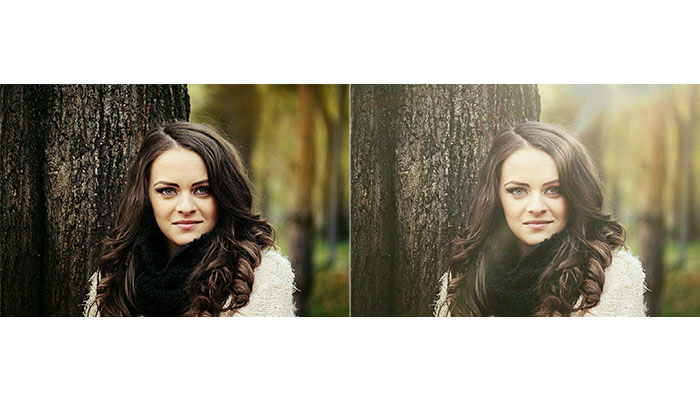 girl portrait, woman portrait, girl in park, sunlight, lens flare effect, LightX App