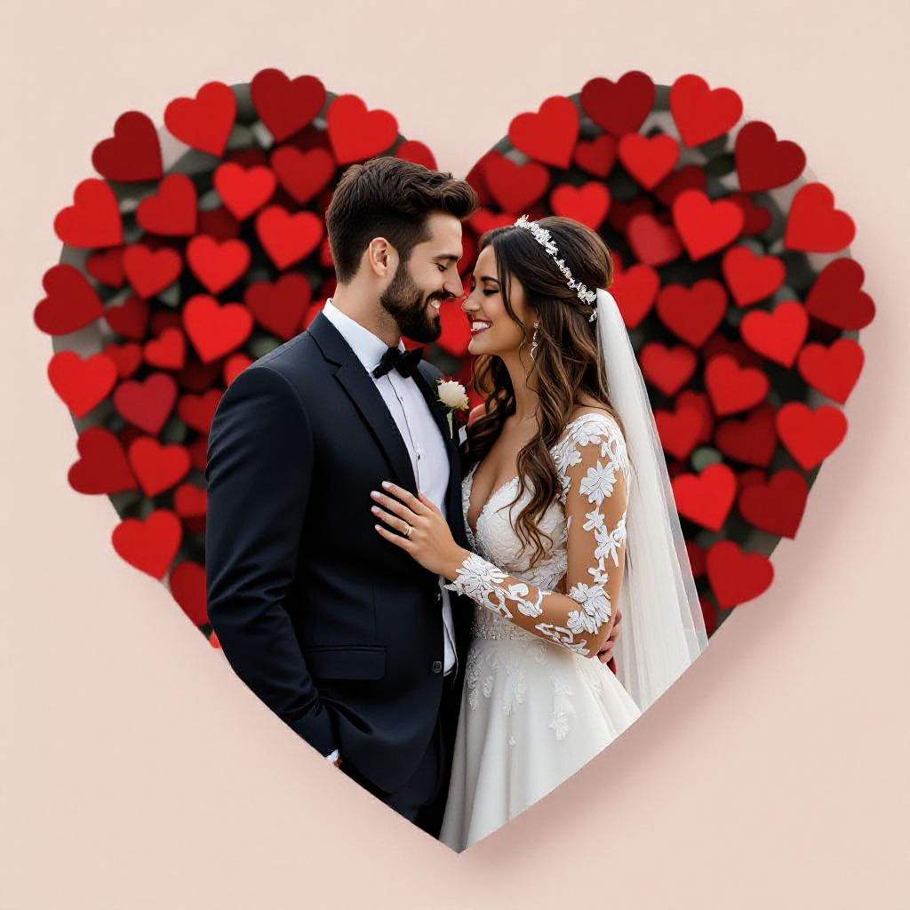 Beautiful social media post for couples in valentine.