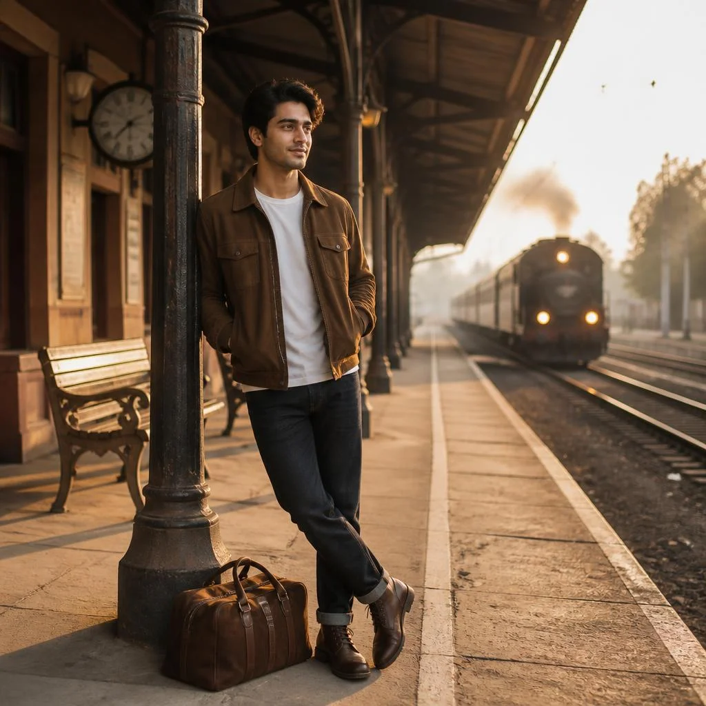 Vintage Train Station