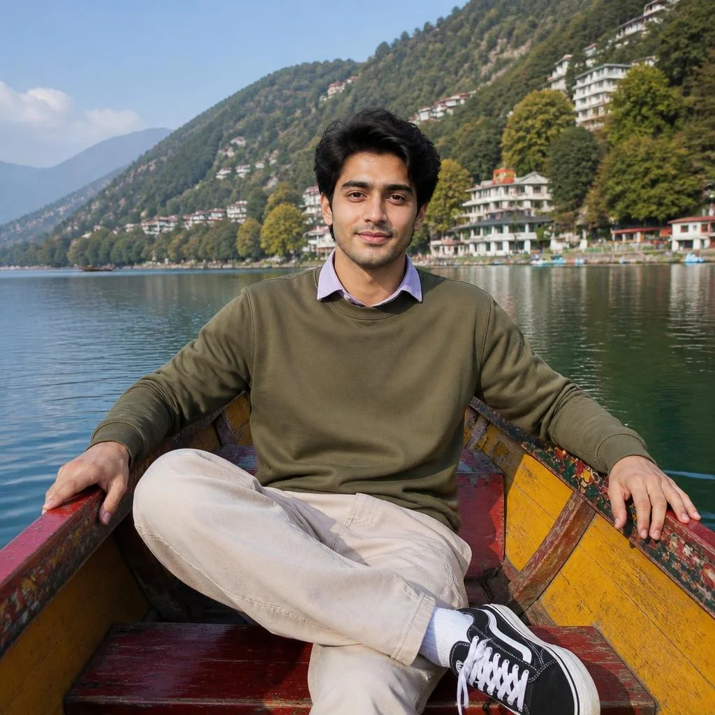 Boat — Nainital Casual Travel Look