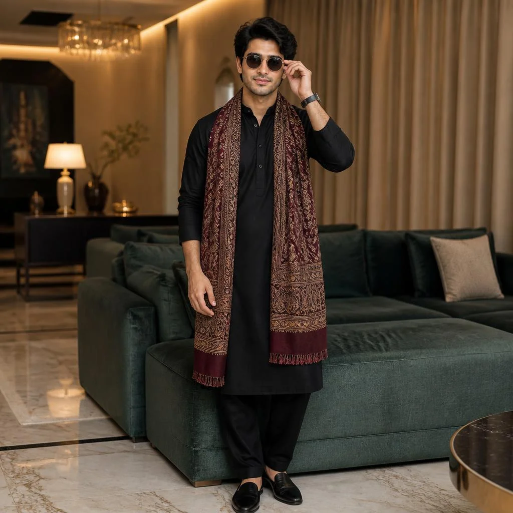 Traditional Indian Evening Look — Indo-Western