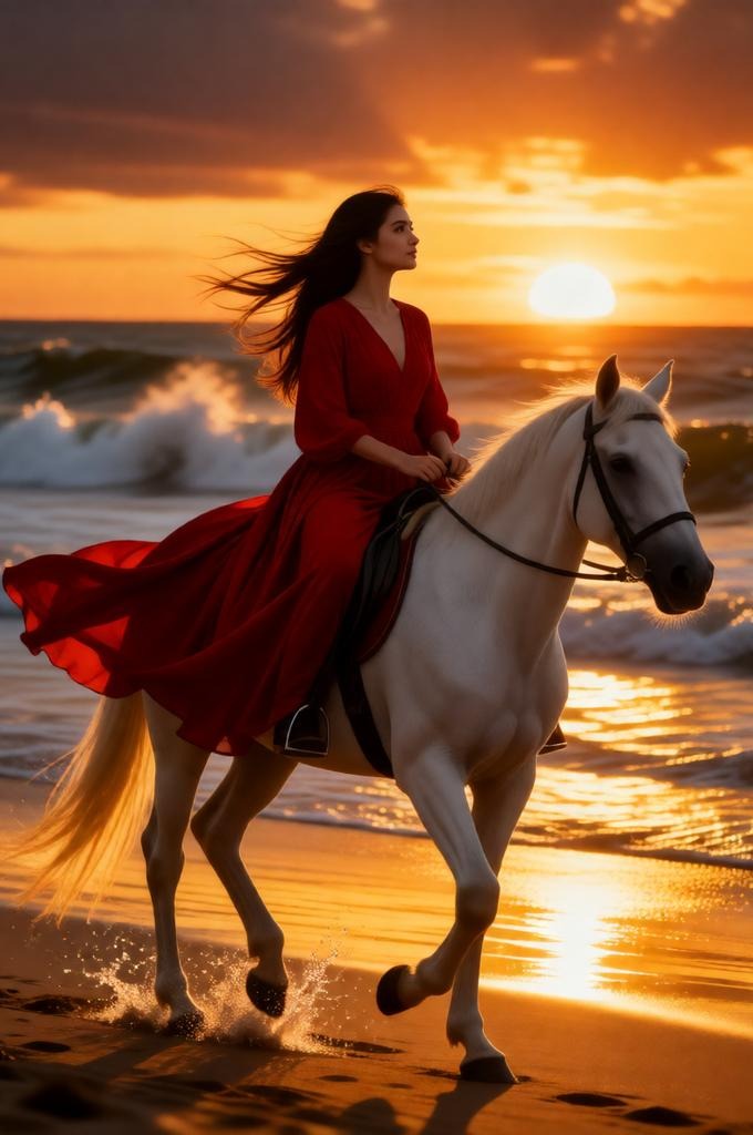 A woman in a saree holding a diya in a temple setting.