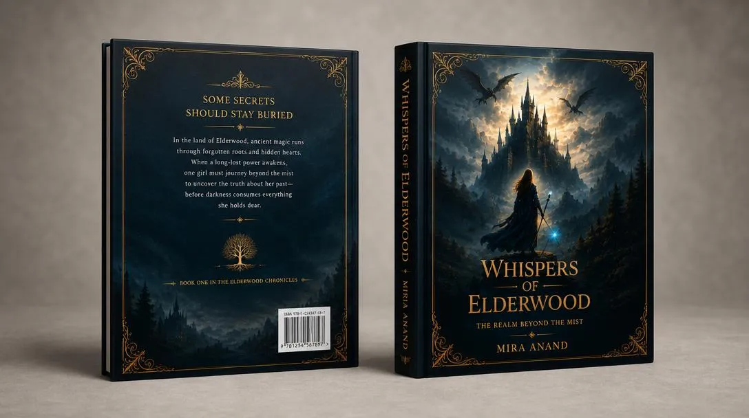 Two books displayed side by side, showing the complete front and back covers.