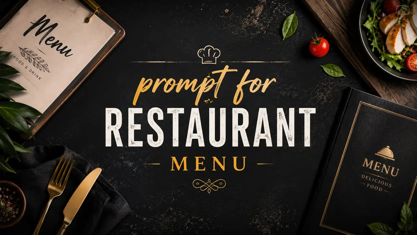10 Restaurant Menu Prompts to Create Professional Menus| LightX