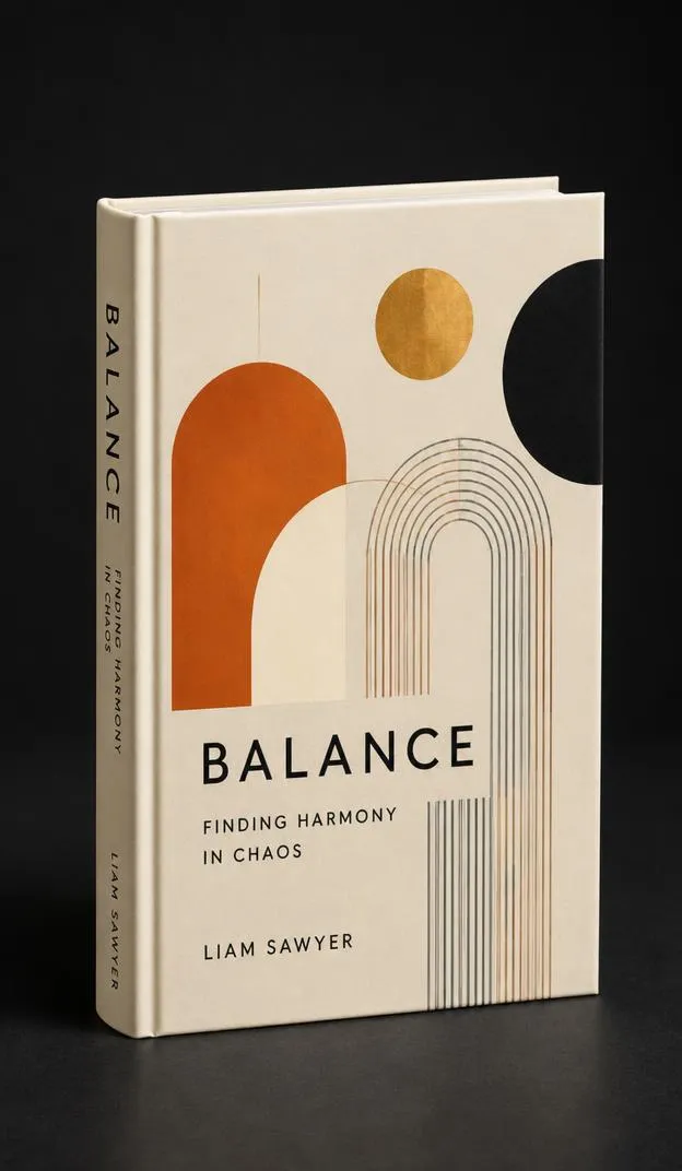 Hardcover book displayed at an angle on a dark studio surface with soft dramatic lighting.