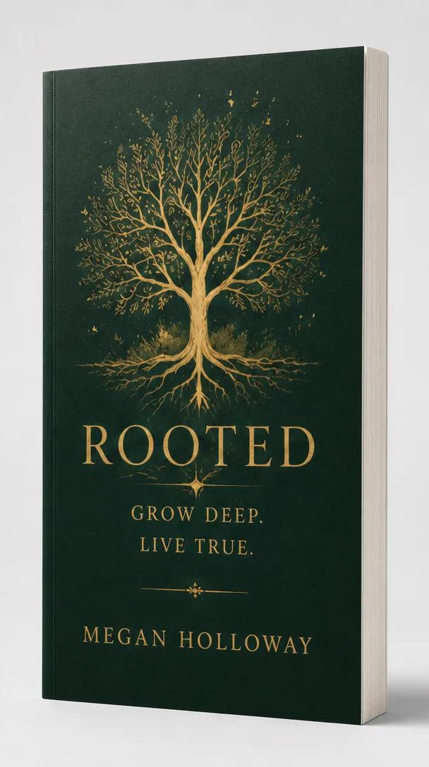 A paperback book standing at a slight angle with the front cover, spine, and white page edges visible.