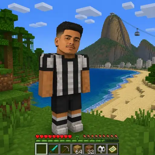 Para quem quer aparecer em voxel com o Pão de Açúcar ao fundo, sem perder a cara nos blocos.