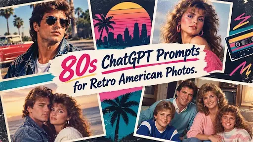 retro-style banner image of people in old aesthetics