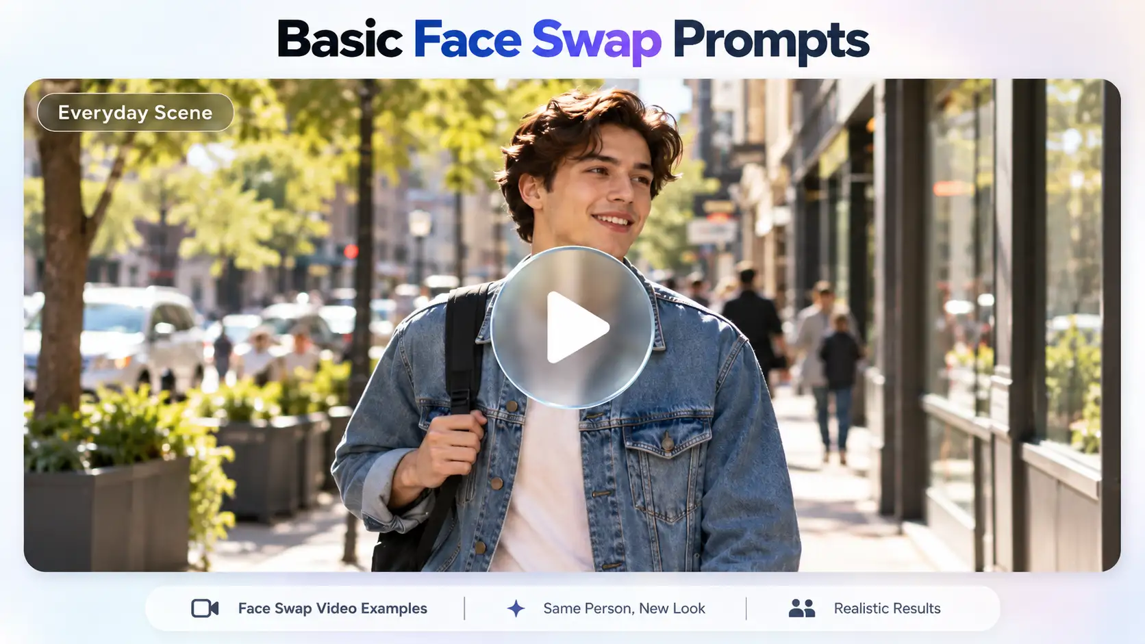 An image of a guy walking down the street casually.