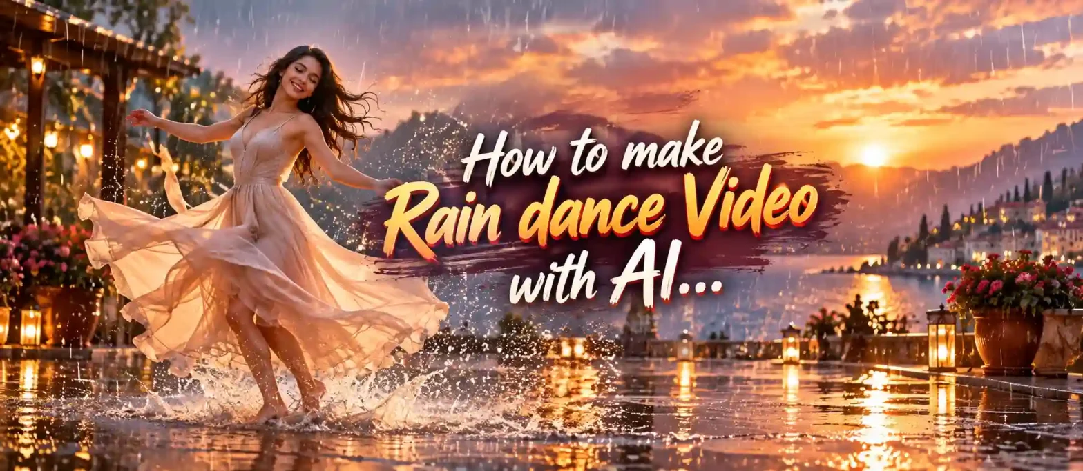 A woman in a pink beach summer dress is dancing on a beach during golden hour.