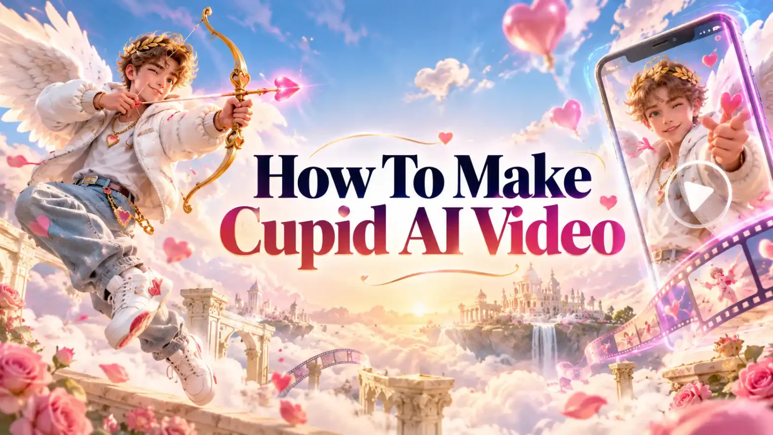 How To Make Cupid AI Video trend Banner Image
