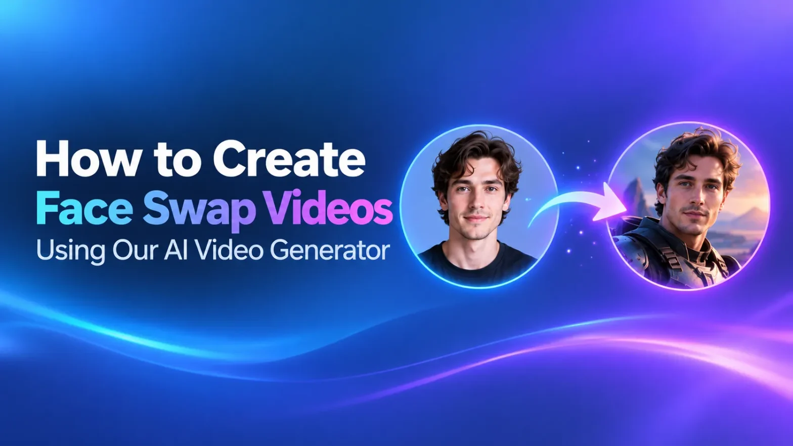 A banner image for a guy swapping his image in a superhero reference video.