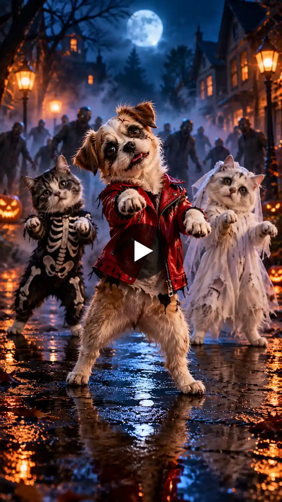 How To Make Pet Thriller Dance AI Video